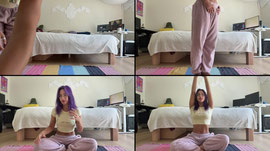 Hatha Yoga today! come stretch! | Subscribe and request a pose! | !socials !gift !wishlist