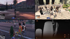 JADE AND SKII OUTSIDDEEE!!! GTA RP COME FWM!!