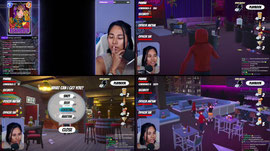 Playing my husband's game he developed! Beta Bar on Steam now~ !beta