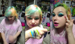LazerKitty is doing a grwm