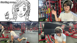 Leg day in Korea w leanbeefpatty amiechikin