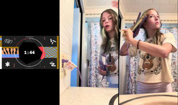 Straighten my hair with me