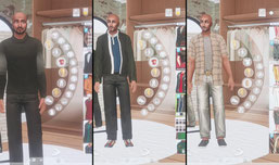 giving my npc sims glowups!