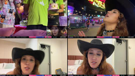 IRL🇹🇭Pattaya Pattaya Nightlife & Live Shows วันนี้บัวขาวชกจีน [eng/ไทย]