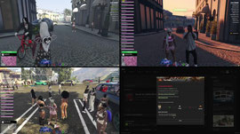 JADE AND SKII OUTSIDDEEE!!! GTA RP COME FWM!!