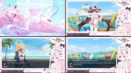 A Flower Blooms Among the Hundred: Fair and Square Aquatic Showdown 💦 𓆩 ♡ 𓆪   !merch, !newcover, !discord