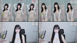 신입여캠2일차❤ 가터벨트...ㅗㅜㅑ
