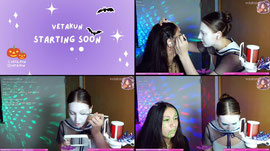 spooky season series with Erika♡turning myself into a matshmallow man!discord !throne !socials