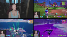 Cozy Sunday Playing Fortnite with community