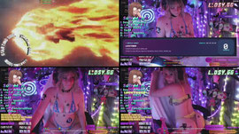 4'9 petite egirl TAKES BBC WHOLE LIVE...