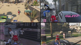 JADE AND SKII OUTSIDDEEE!!! GTA RP COME FWM!!