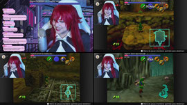 jugando zelda con la rias gremory
