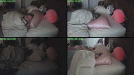 Look at me, I'm sleeping beauty.....