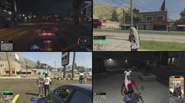 JADE AND SKII OUTSIDDEEE!!! GTA RP COME FWM!!