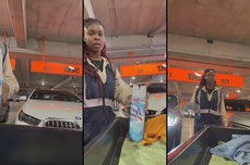 At work