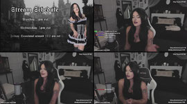 18+ ♡ SPOOKY MONDAY ♡ Yapping + Horror games┃Goth streamer ┃ !discord !throne !socials !gamble