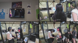 ENG/ESP [Austin] Breakfast at Brunch Restaurant, Gun Range w/ Friends then Shopping, Drinks & Karaoke!