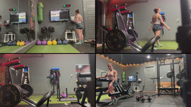 shoulders and quads