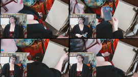 Live Portait study, in studio break every 20 min only chatting during studio break