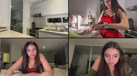 CAPERUZA ROJA COCINANDO AL LOBO