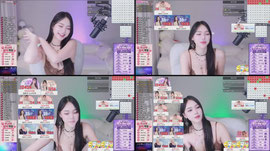 들어와서 보면 더 매력적인 여자  ❤️ 가죽레이스 + 가터스타킹