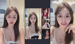 哇这个女孩笑得好甜