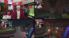 🔴 LIVE: 3 MILJOEN ABONNEES VIEREN MET CADEAU’S + SHOW!! CREATOR SMP4 HARDCORE!! - DAG 3