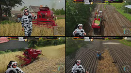ZBIORY PRZENICY I ORKA W BARDZO TRUDNYCH WARUNKACH DESZCZOWYCH | Farming Simulator 19