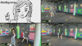 Boxing, cooking and then the gym