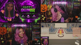 ♡ I FEAR IM TOO CUTE ♡ HORROR GAMES | HALLOWUSSY NIGHT 2 |  NEW EMOTE !clockit !flipcoin