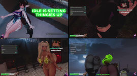 |18+| Spooky Scary Bimbo jiggles | Silly Scuffed Facetracking | with @SpazzieVR