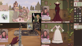 ⋆ ˚｡⋆୨୧˚ modiste simulator :) dresses and drama!!!! | !kofi !youtube