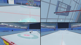 릴파님 VR풀트 컬링 대회 연습