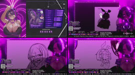 SUSSATHON DAY 5 ✦ 💋 👅 ASMR + Art! ✦ 1 SUB = 2 Mins / $5 = 1 Point ✦ !adv !Social 💜 ✦