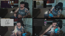 SELF TATTOOING (wife bought me a tattoo gun!)