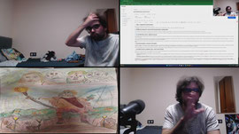dando saltitod + dibujos