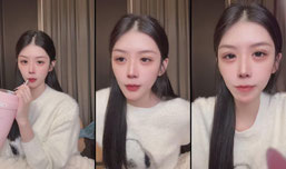 懒了 素颜播
