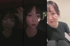 タクシーの中だから話せない！