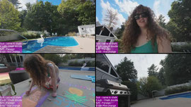 POOL TIME BABY LAST one of the year?? ♥