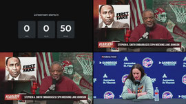 Stephen A Smith MOCKS Lane Johnson Retirement, EMBARRASSES ESPN, Then Plays Victim | Ep 1256