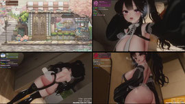 Tehee Booth babe kitta