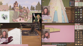 ⋆ ˚｡⋆୨୧  dresses and drama at mary's modiste!! | !kofi !youtube