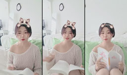 조용히 독서 Just Reading
