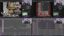 beating it all day today w/ februarykills :)