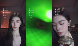 在门口偷睡？