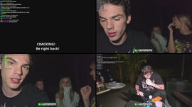 Drinking games W @jasperphipps Lindsey, Camera God, & soldier boy Caleb