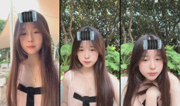 琪琪、正在直播