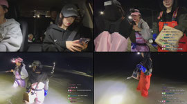 유란X앵지X디임X윤수 야간해루질