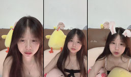 琪琪、正在直播