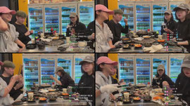 유란X앵지X디임X윤수 조개구이 ㅎㅎ